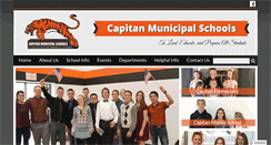 Desktop Screenshot of capitantigers.org